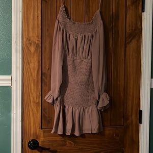 HYFVE, S, mauve dress